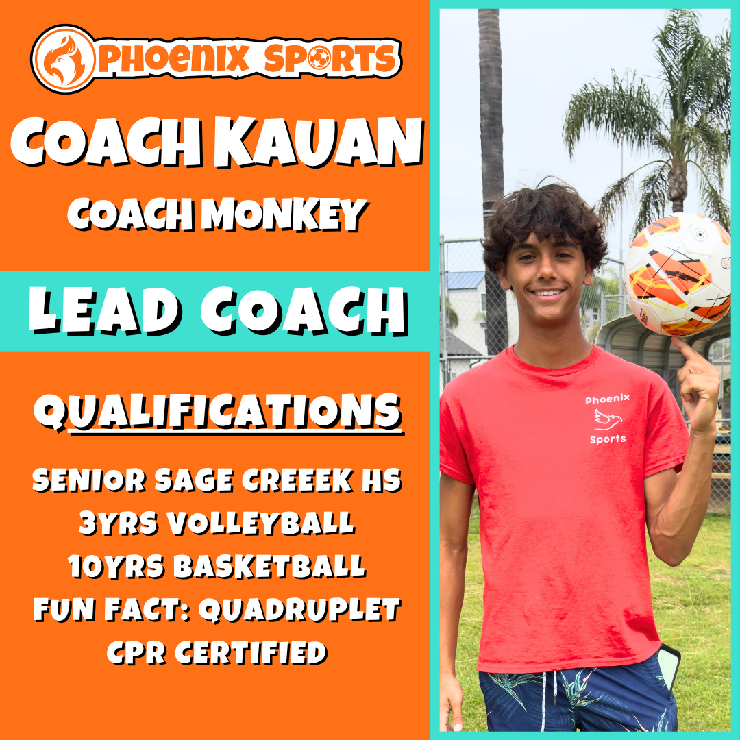 10/18 - 12/20 | Ages 3-4<br>Saturday Kids Soccer<br>Buccaneer Park, Oceanside<br>10 Total Spots