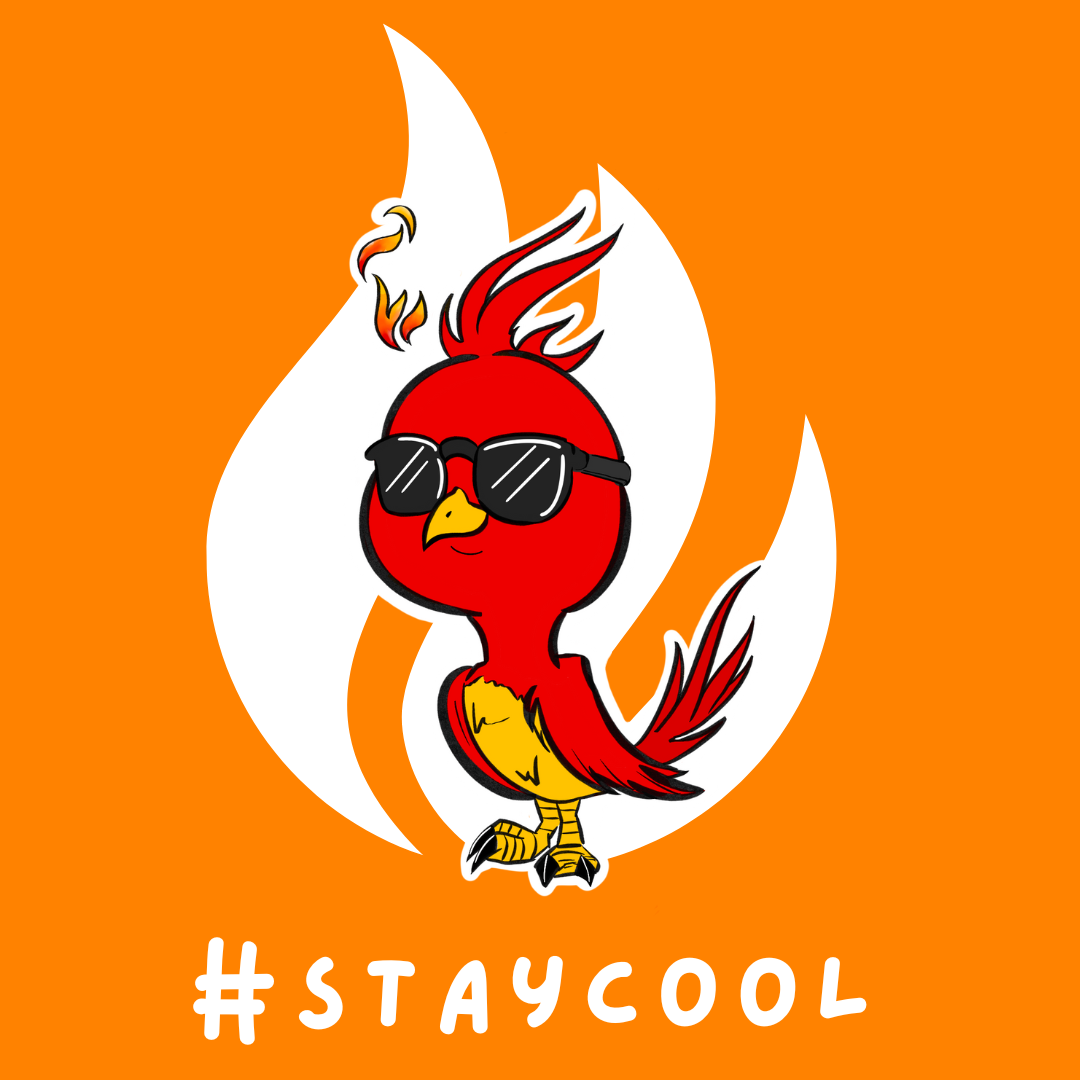 Phelix the Phoenix<br>Youth T-Shirt: #Staycool
