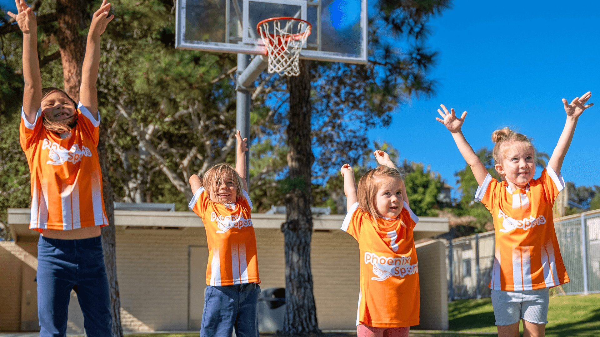 Children enjoying sports on a field