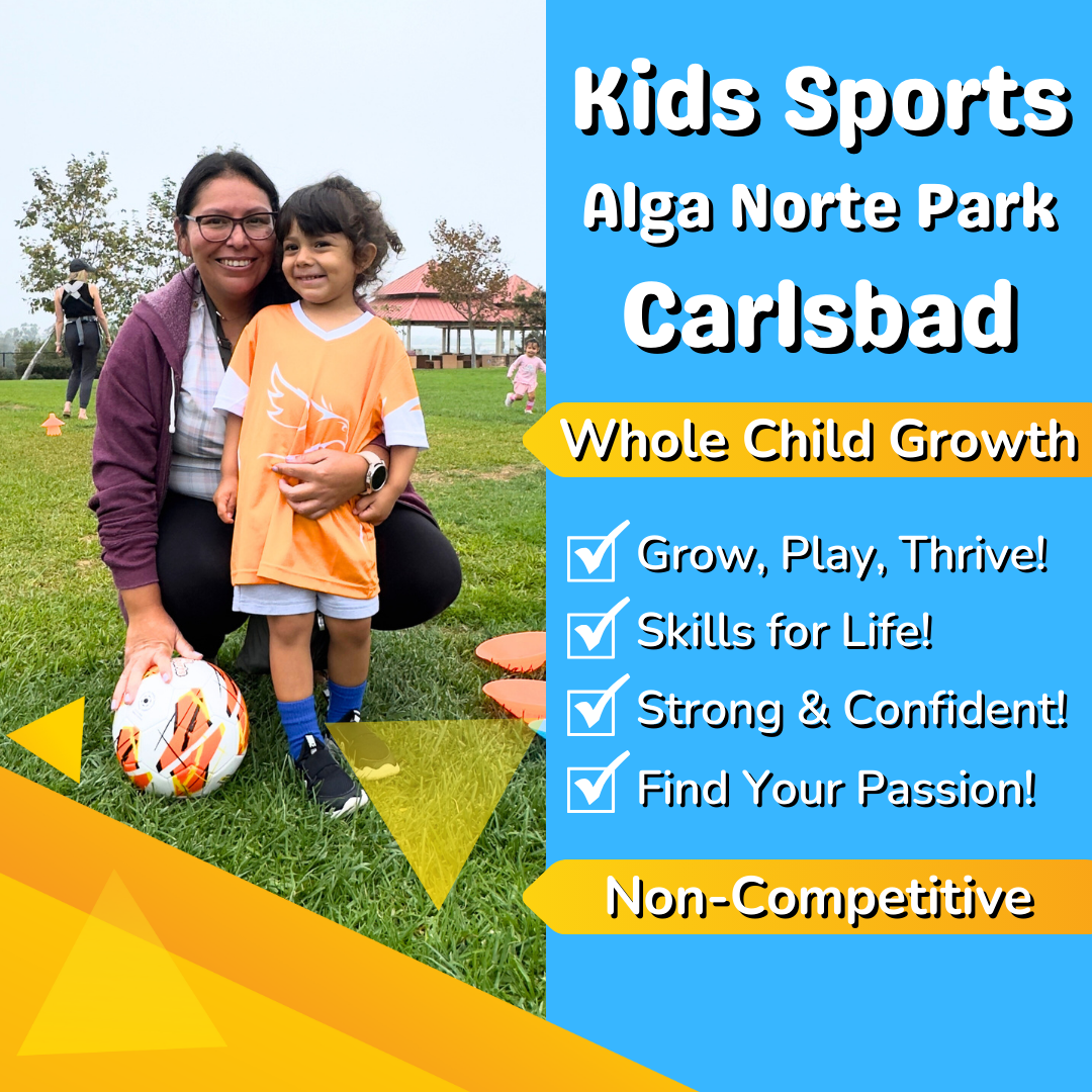 Kids Sports at Alga Norte Park in Carlsbad, CA