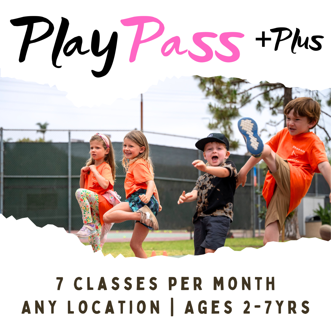 PlayPass +Plus<br>Ages 2-7yr | Kids Sports<br>Any Location, Day, Time<br>Ultimate Parent Freedom