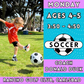 1/6 - 3/10 | Ages 4-5<br>Monday Kids Soccer<br>Rancho Club Golf Course, Carlsbad