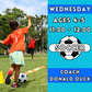 1/8 - 2/26 | Ages 4-5<br>Wednesday Kids Soccer<br>Laguna (Kelly) Park, Carlsbad