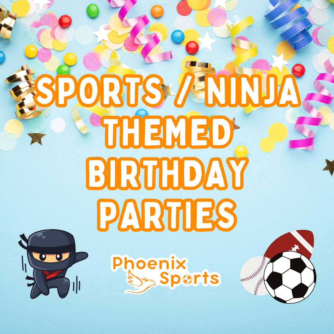 Sports & Ninja Themed Birthday Activities for Kids (Ages 3-10)