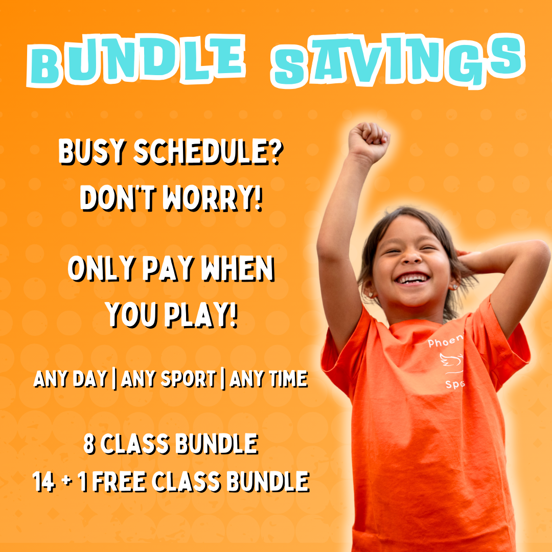 8 & 15 Class Bundle Pack<br>Toddler & Kids Sports Camps<br>Carlsbad, CA & Oceanside, CA