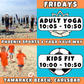4/17 (1 class) | Ages 3-7<br>Friday Beach Sports Fitness<br>Tamarack Beach, Carlsbad<br>10 Total Spots