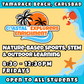 Beach Enrichment | Ages 3-9<br>10/10 - 12/19 (10 weeks)<br>Coastal Explorers Enrichment<br>Tamarack Beach, Carlsbad<br>12 Total Spots