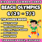 WK 3: 6/29 - 7/3 | 8:30 - 12:30 PM<br>Ages 3-7 | Mon - Fri<br>Beach Sports, Fitness, STEM, More<br>Tamarack Beach, Carlsbad<br>Separated Age Groups<br>24 Total Spots