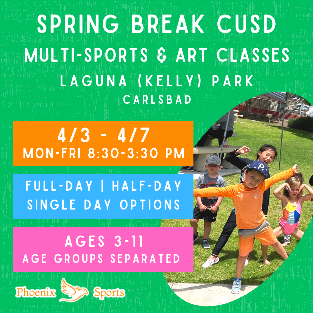 CLOSED Spring Break Camp Multi-Sports & Art (Ages 3-11)